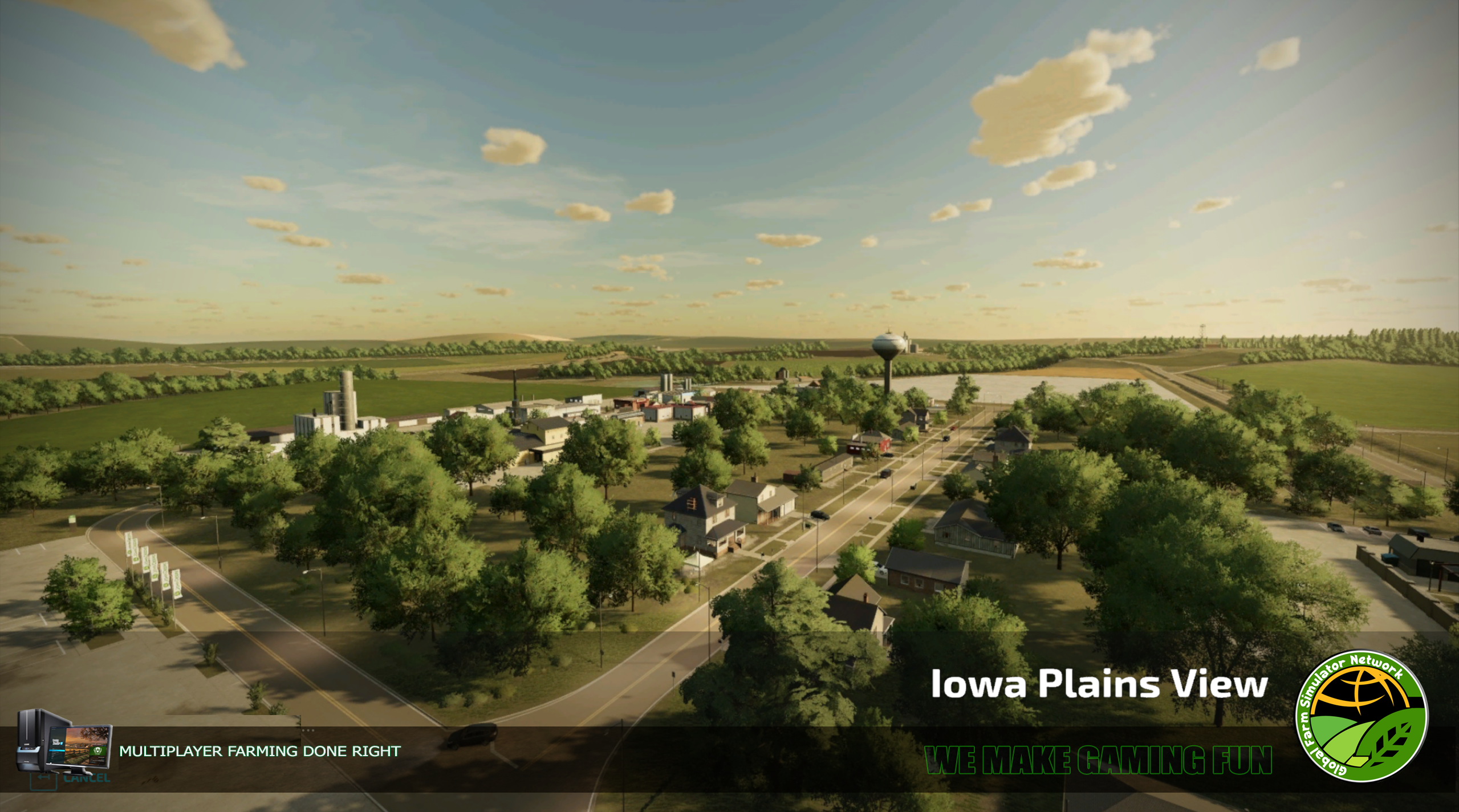 Iowa plains map
